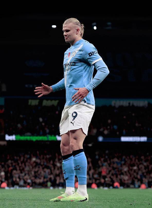 福登梅开二度,哈兰德造欧冠神迹,曼城4-1多特三连胜宣战利物浦